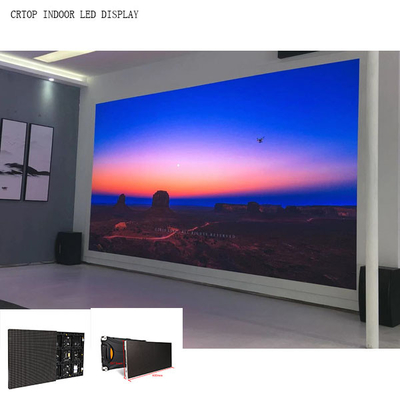 P3mm Kapalı LED Panel Ekran 576X576mm Kabin Boyutu Döküm Kutusu