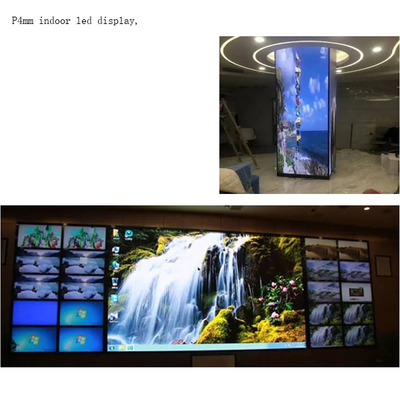 Yüksek Yenileme P4mm İç Mekan Led Video Ekranı IP20 Koruma Sınıfı