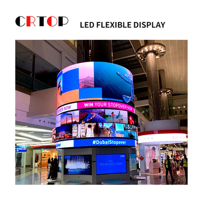 Yüksek Yenileme P3mm Esnek Led Ekran Modülü 1R1G1B Video Wall