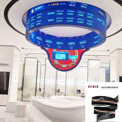 P2mm Splice Kavisli Esnek LED Ekran Yüksek Yenileme 64s