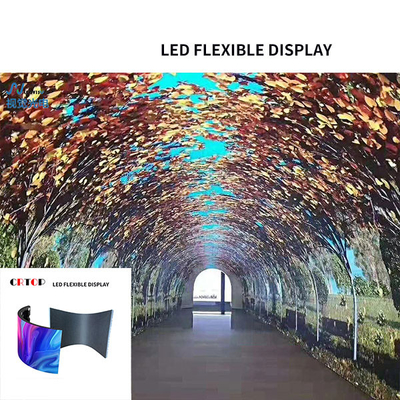 256 * 128mm Modül Esnek LED Ekran Keyfi Şekil