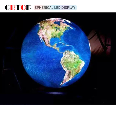 2.5m Çaplı Yaratıcı LED Ekran IP20 Koruma Sınıfı