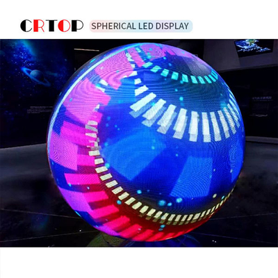 P5mm 1500cd Yaratıcı LED Ekran 2.5m Çap Küresel