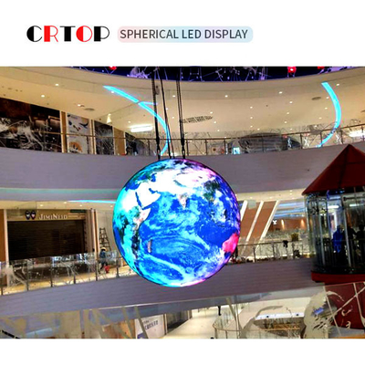 P5mm 1500cd Yaratıcı LED Ekran 2.5m Çap Küresel