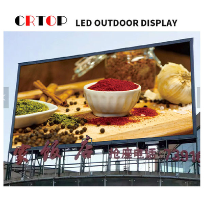 Ön IP65 Arka IP43 Dış Mekan LED Video Ekran Duvar Enerji Tasarrufu