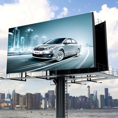 Ön IP65 P8 Dış Mekan LED Reklam Ekranı Düşük Güç Tüketimi