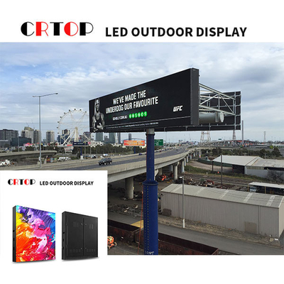 Ofis Binaları İçin 16Bit Gri Tonlamalı Dış Mekan LED Reklam Ekranı