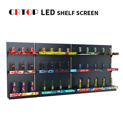 Süpermarket Alışveriş Merkezi için Yaratıcı P1.875mm Raf LED Ekran