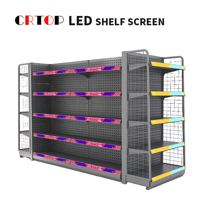 Süpermarket Alışveriş Merkezi için Yaratıcı P1.875mm Raf LED Ekran